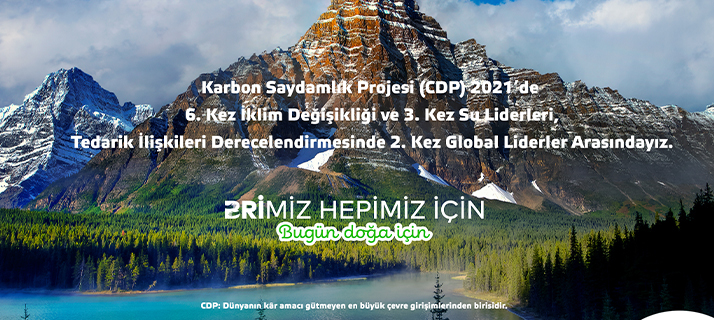 Brisa, İklim Değişikliği ve Su Programında Türkiye’de,      Tedarik İlişkileri Değerlemesinde Global Liderlik Seviyesinde