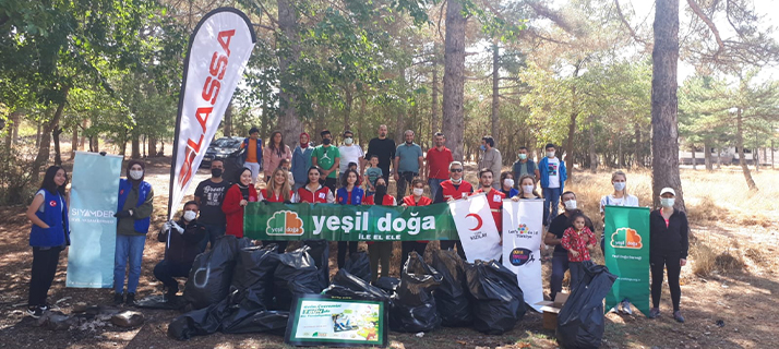 Brisa gönüllülerinden 18 Eylül Dünya Temizlik Günü’nde  3 koldan çevre temizliği