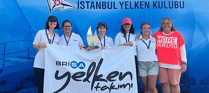Brisa kadın yelken takımından birincilik